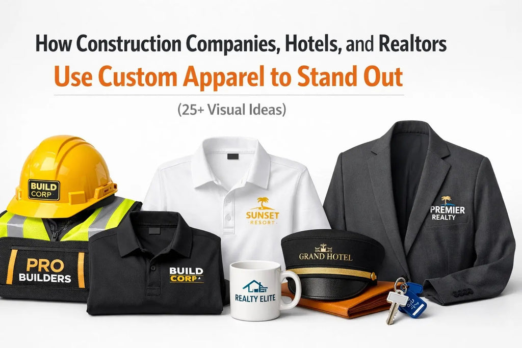 How Construction Companies, Hotels, and Realtors Use Custom Apparel to ...