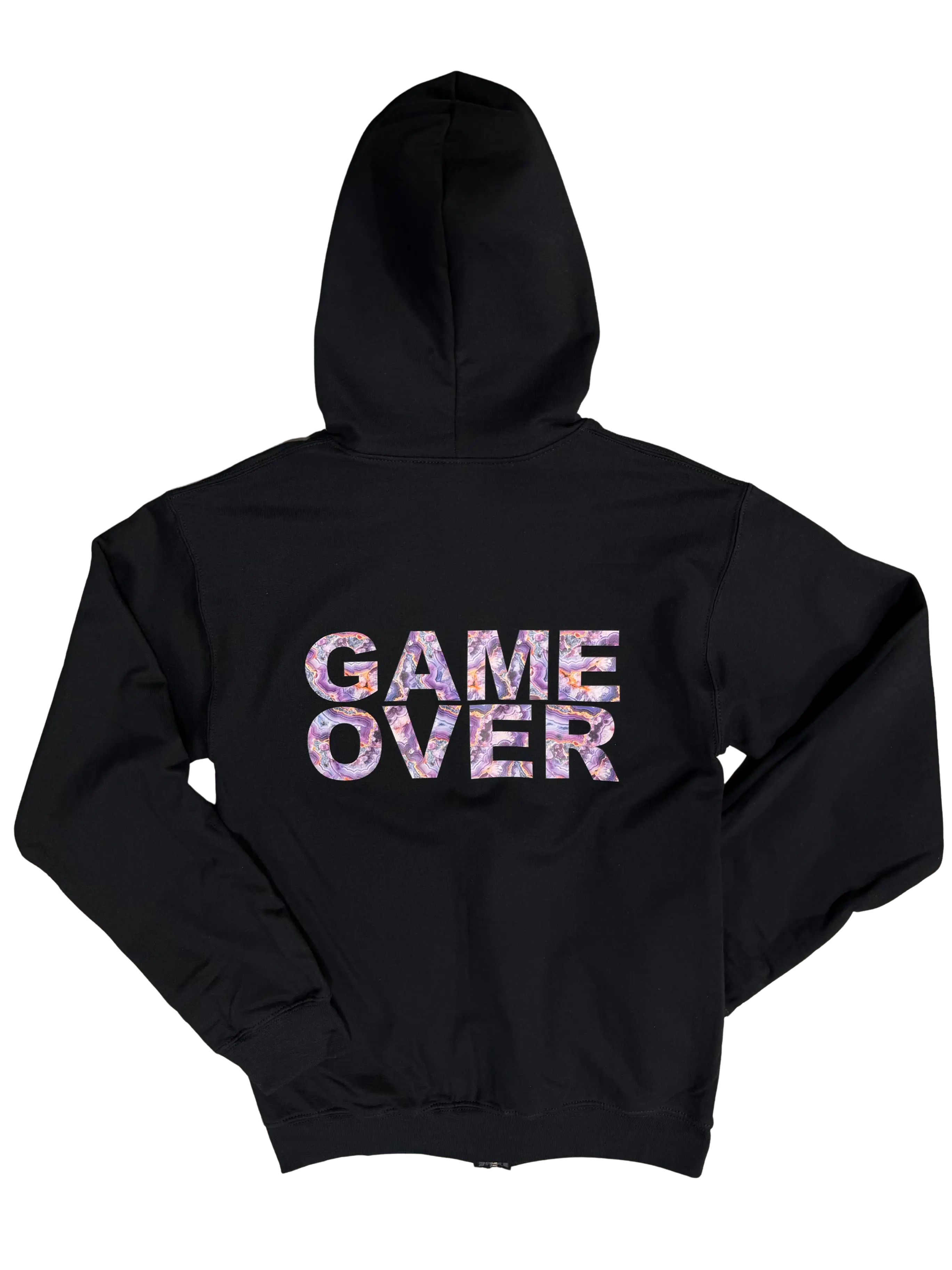 Game Over Crystal Geode Zip-Up HoodieGame Over Merch
