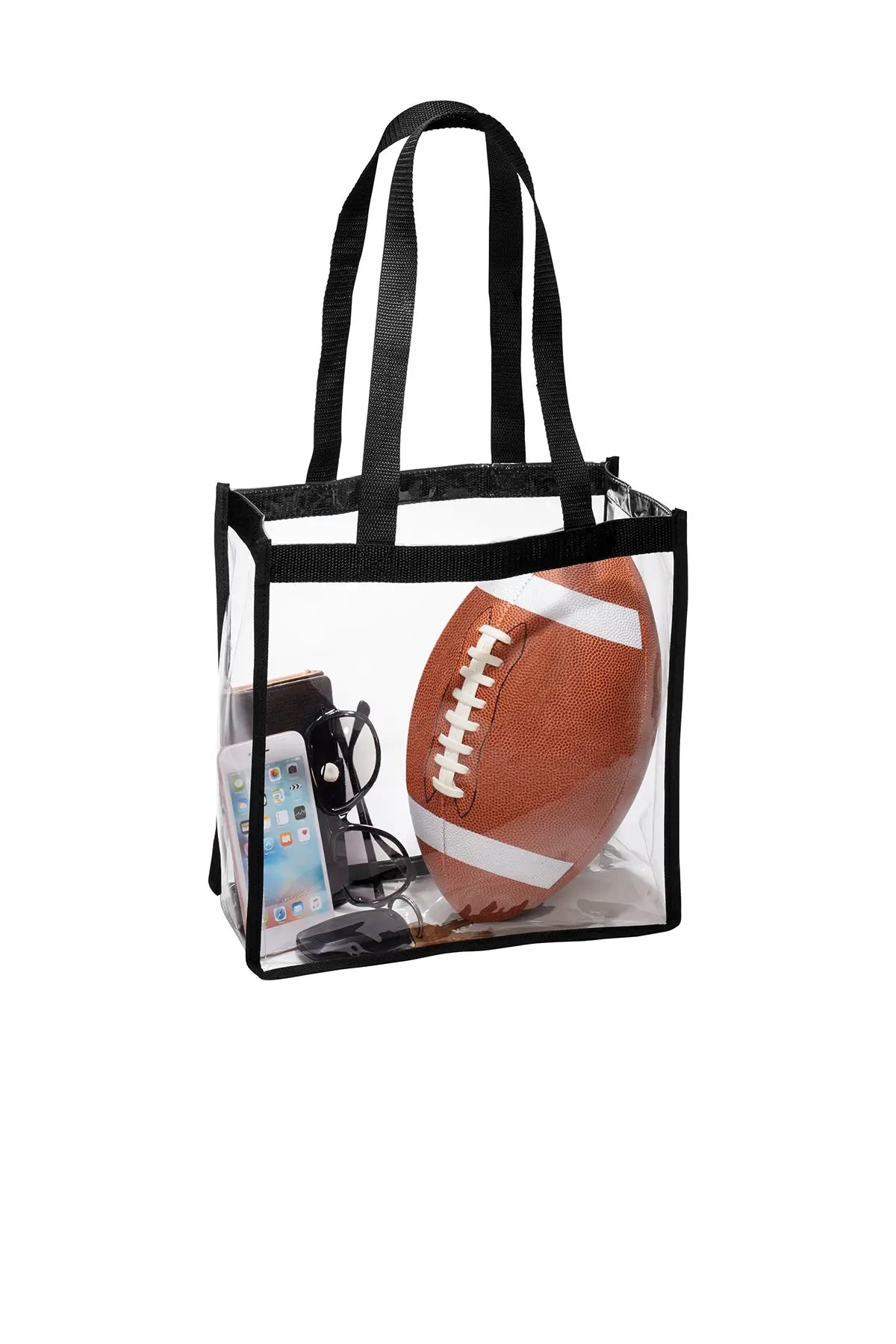 Port Authority® Clear Stadium Tote #BG430 Game Over Merch
