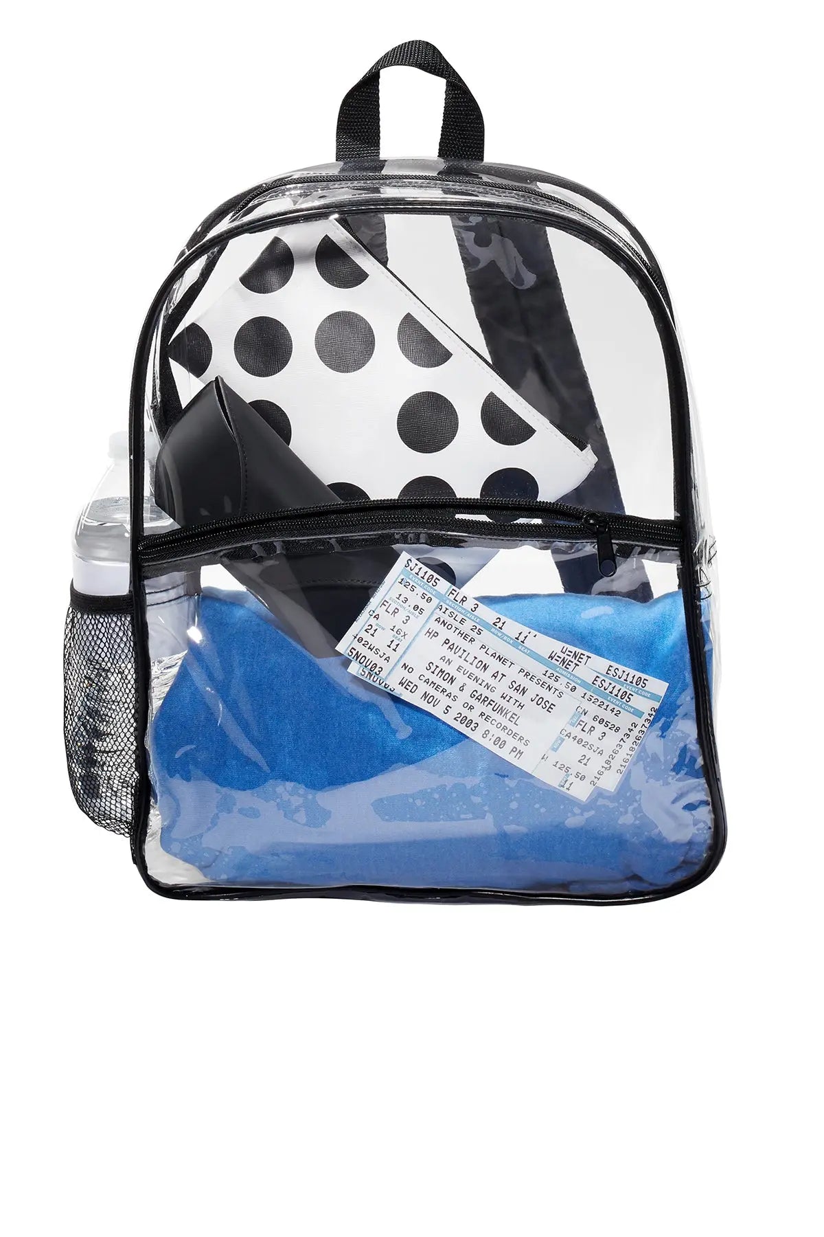 Port Authority® Clear Backpack #BG230 Game Over Merch