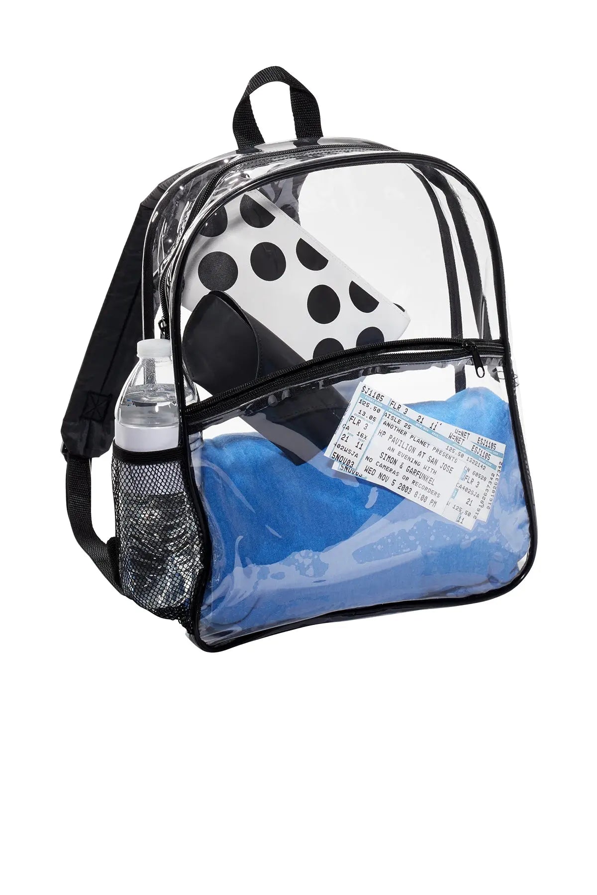 Port Authority® Clear Backpack #BG230 Game Over Merch