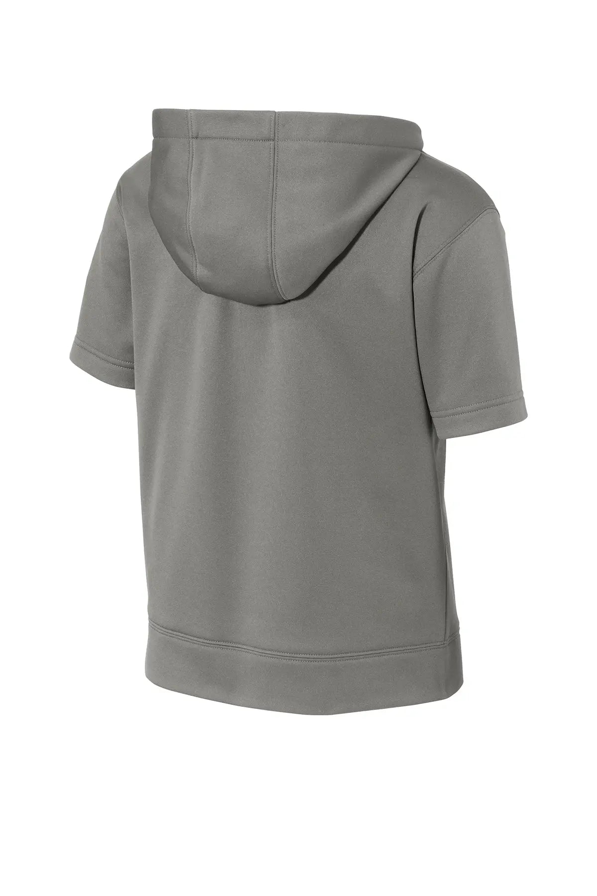 Sport-Tek® Youth Sport-Wick® Fleece Short Sleeve Hooded Pullover #YST251