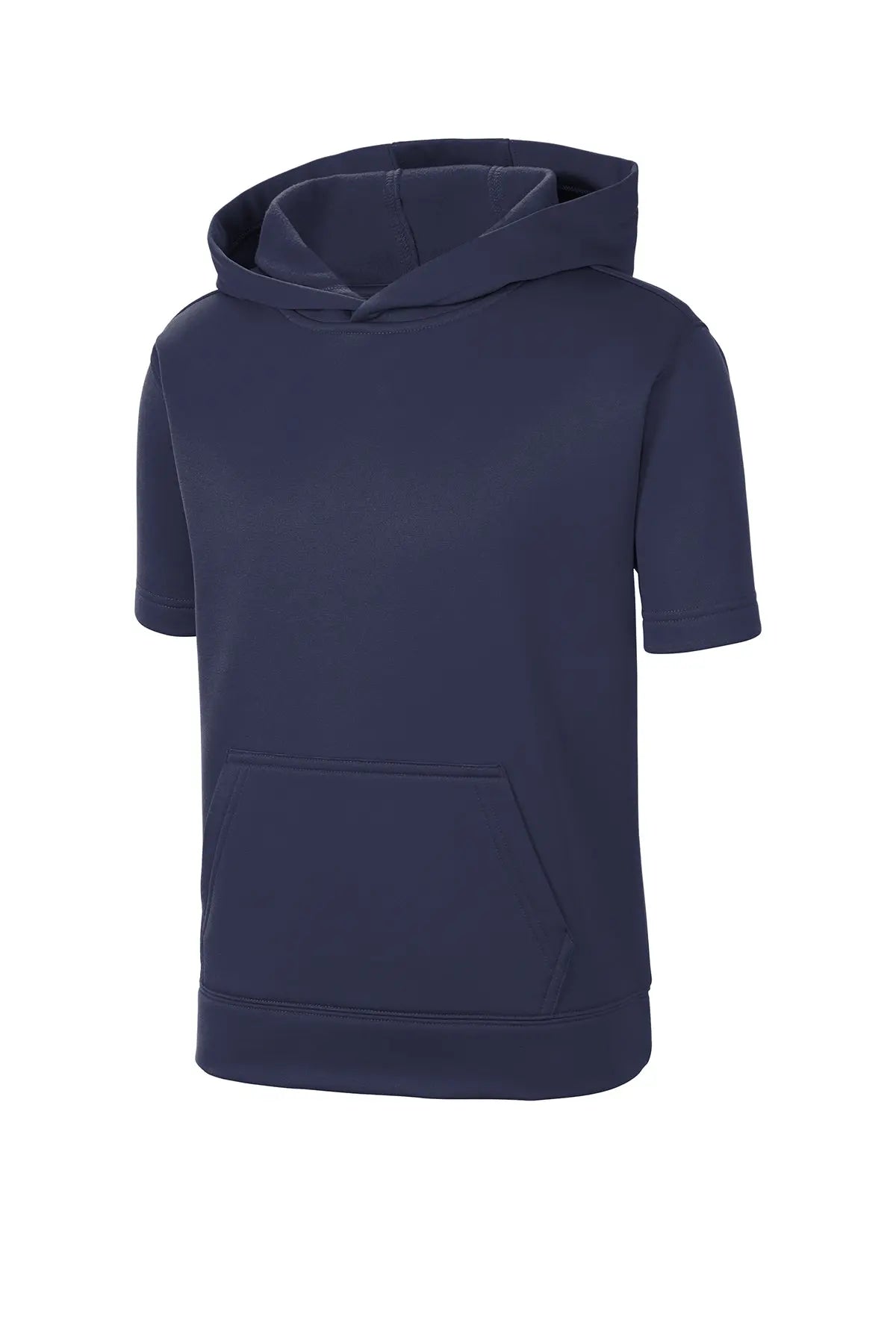 Sport-Tek® Youth Sport-Wick® Fleece Short Sleeve Hooded Pullover #YST251