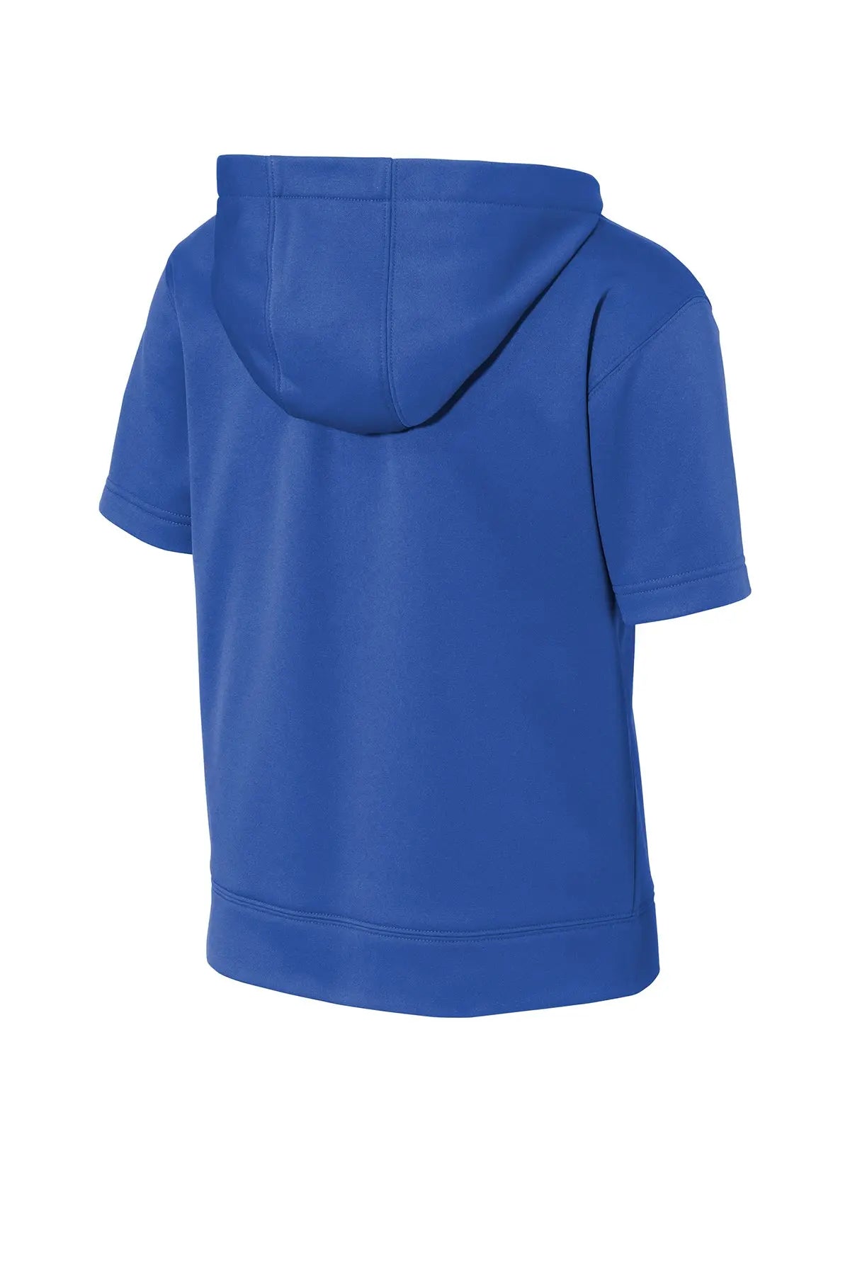 Sport-Tek® Youth Sport-Wick® Fleece Short Sleeve Hooded Pullover #YST251