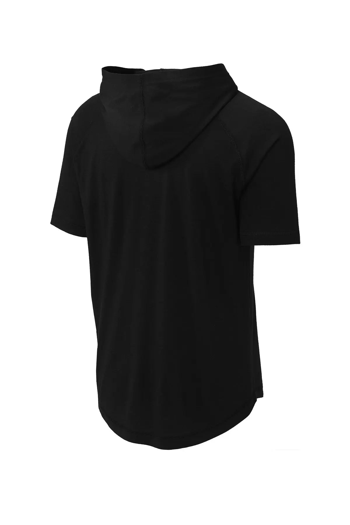 Sport-Tek® PosiCharge® Tri-Blend Wicking Short Sleeve Hoodie #ST404