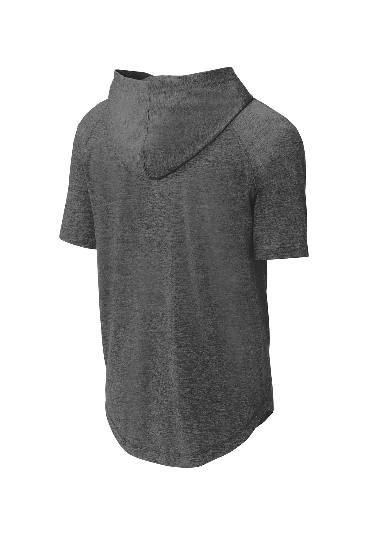 Sport-Tek® PosiCharge® Tri-Blend Wicking Short Sleeve Hoodie #ST404