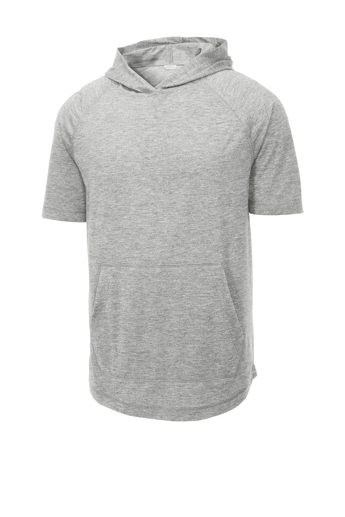 Sport-Tek® PosiCharge® Tri-Blend Wicking Short Sleeve Hoodie #ST404