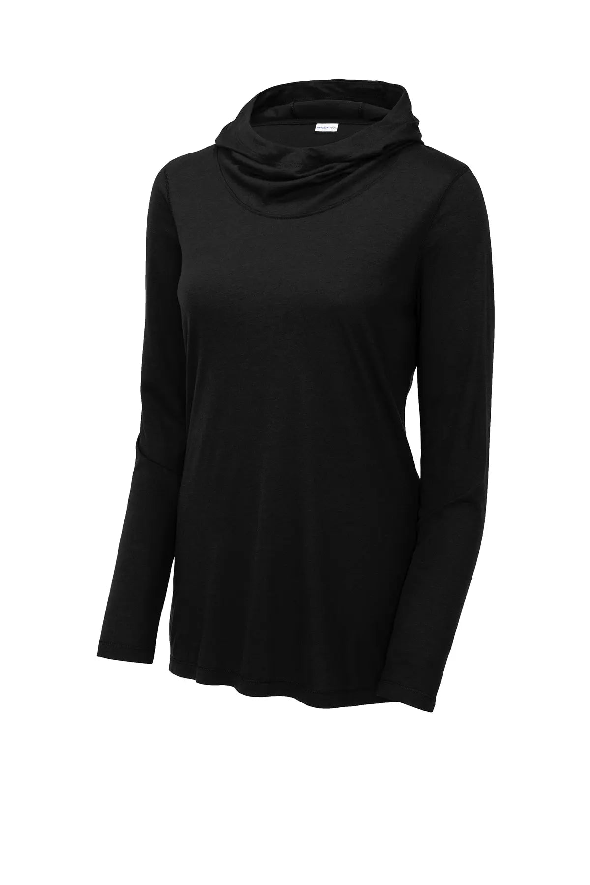 Sport-Tek® Women's PosiCharge® Tri-Blend Wicking Long Sleeve Hoodie #LST406