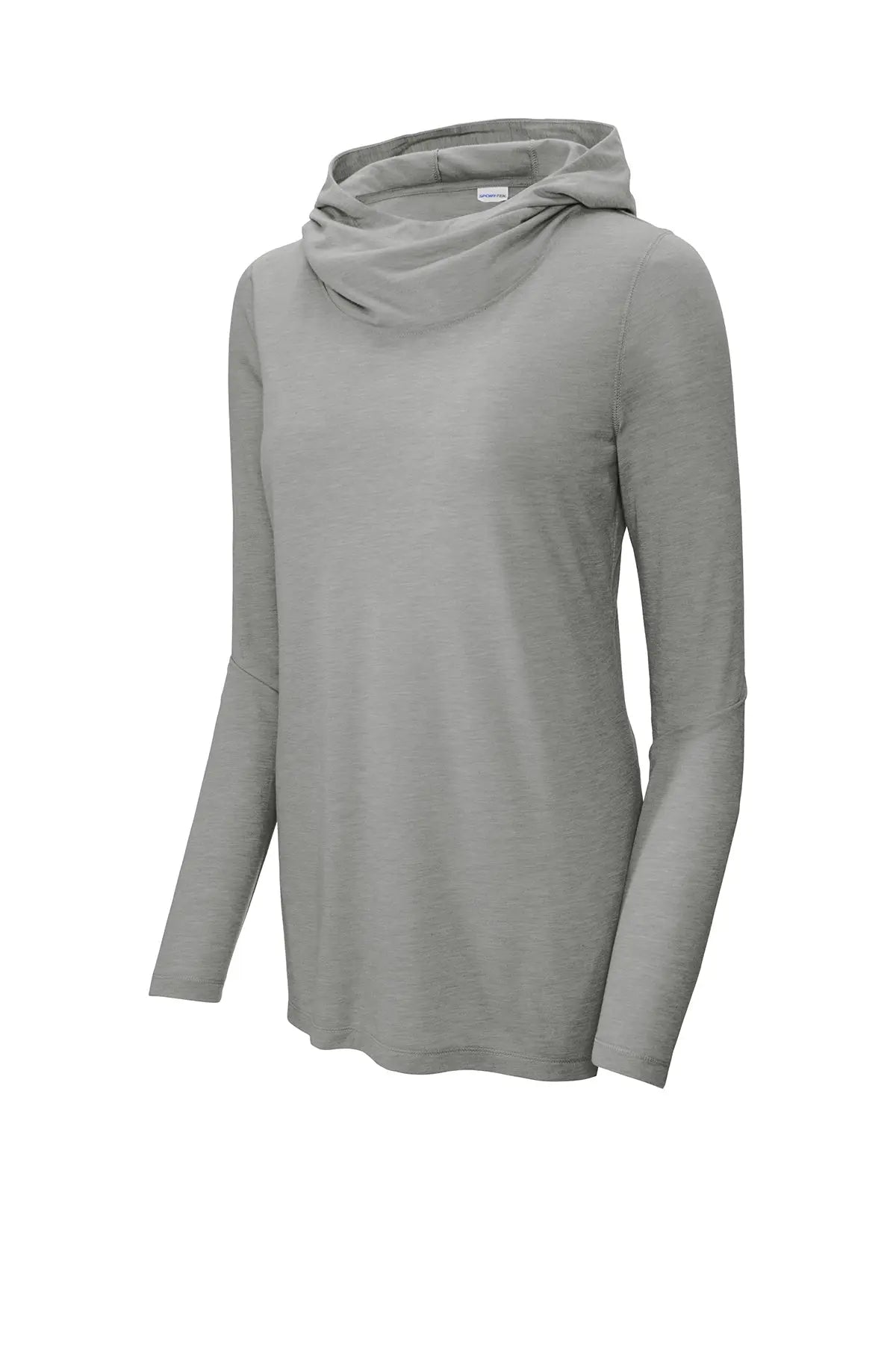 Sport-Tek® Women's PosiCharge® Tri-Blend Wicking Long Sleeve Hoodie #LST406