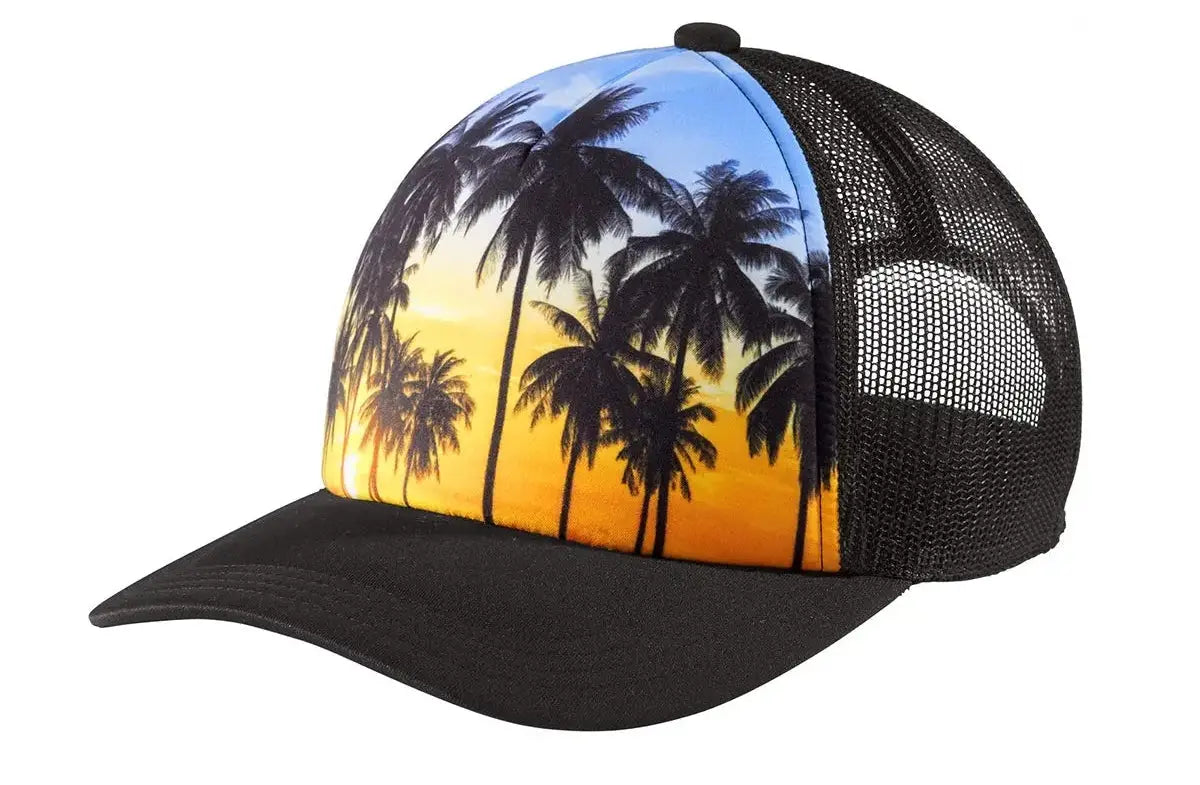 Port Authority ® Photo Real Snapback Trucker Cap #C950 Game Over Merch