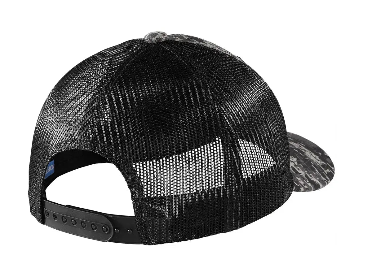 Port Authority® Digi Camo Snapback Trucker Cap #C404 Game Over Merch