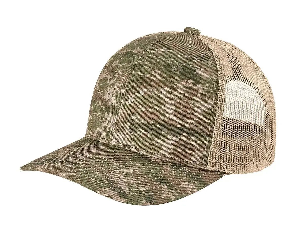 Port Authority® Digi Camo Snapback Trucker Cap #C404 Game Over Merch
