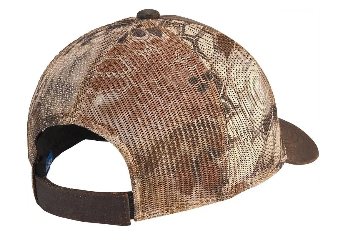 Port Authority ® Pigment Print Camouflage Mesh Back Cap #C891 Game Over Merch