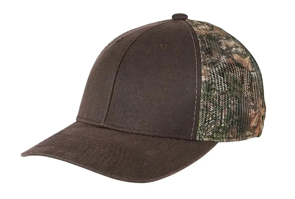 Port Authority ® Pigment Print Camouflage Mesh Back Cap #C891 Game Over Merch