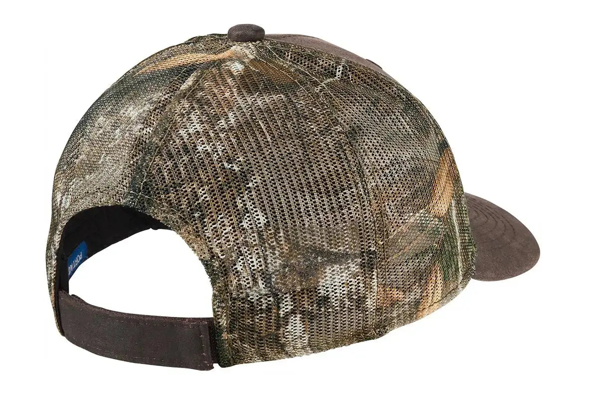 Port Authority ® Pigment Print Camouflage Mesh Back Cap #C891 Game Over Merch