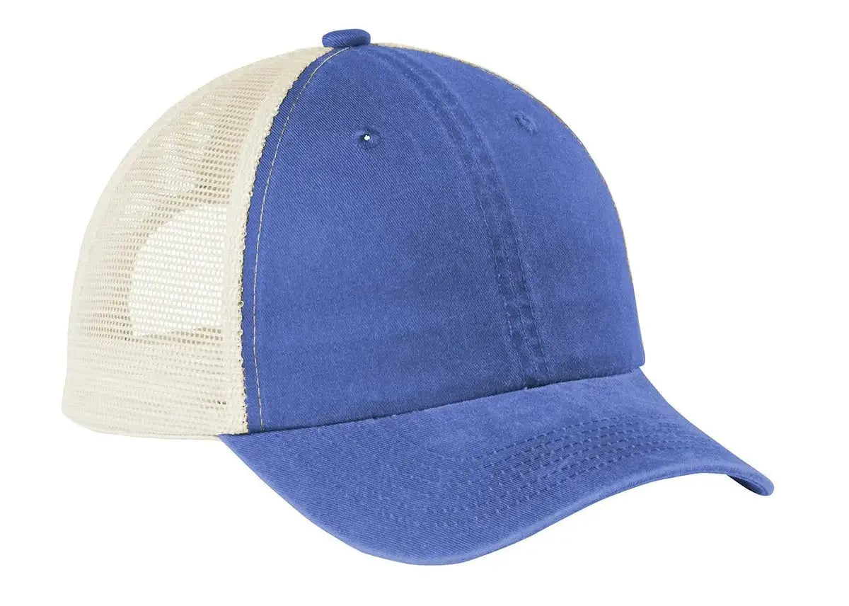 Port Authority® Beach Wash® Mesh Back Cap #C943 Game Over Merch