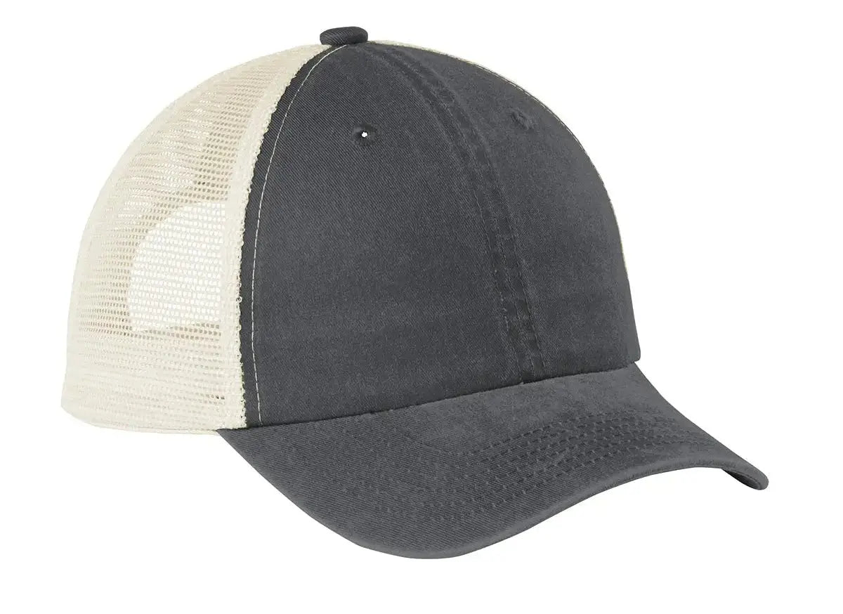 Port Authority® Beach Wash® Mesh Back Cap #C943 Game Over Merch