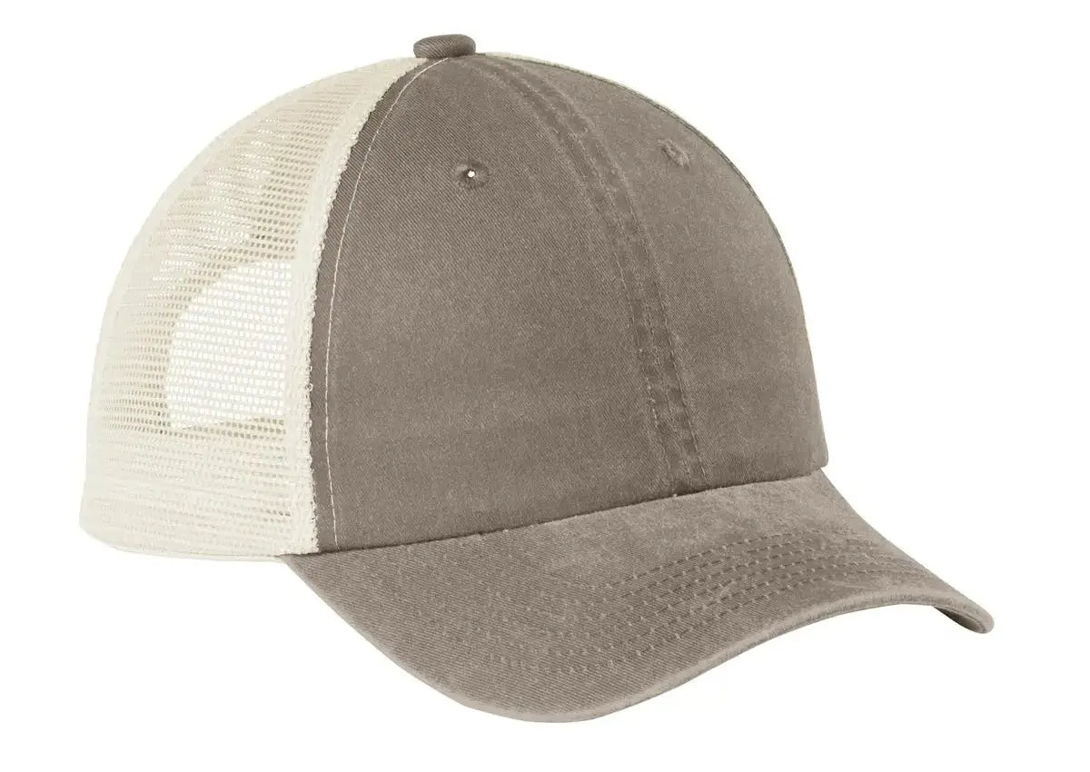Port Authority® Beach Wash® Mesh Back Cap #C943 Game Over Merch