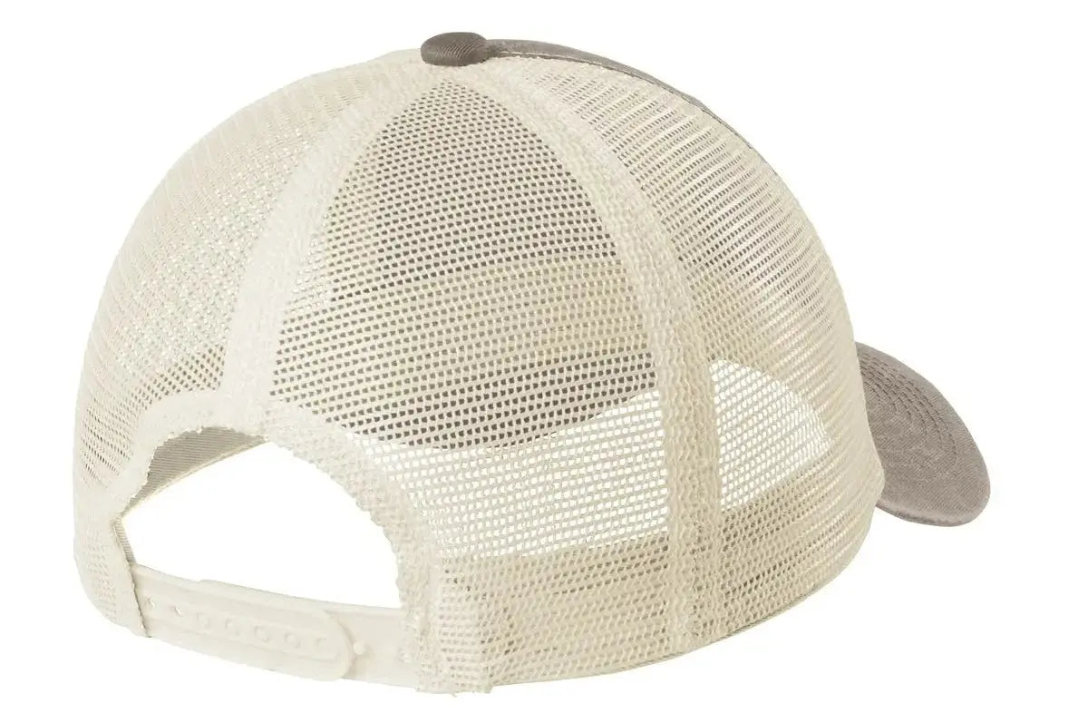 Port Authority® Beach Wash® Mesh Back Cap #C943 Game Over Merch