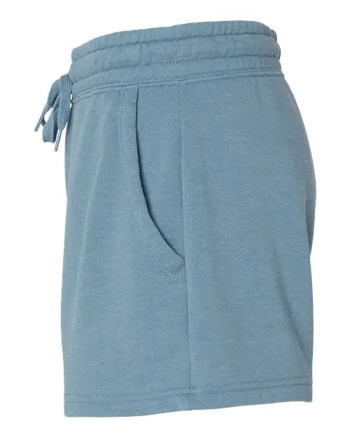 12 Independent Women's Lightweight Jogger Shorts - Misty Blue