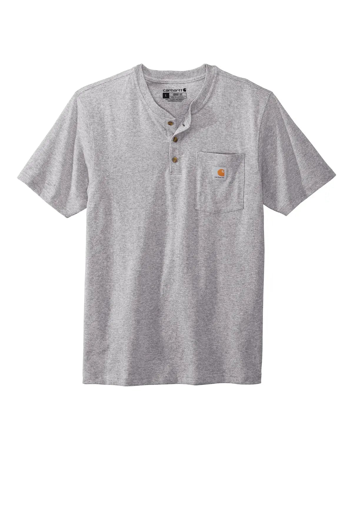 Carhartt® Short Sleeve Henley T-Shirt #CTK84