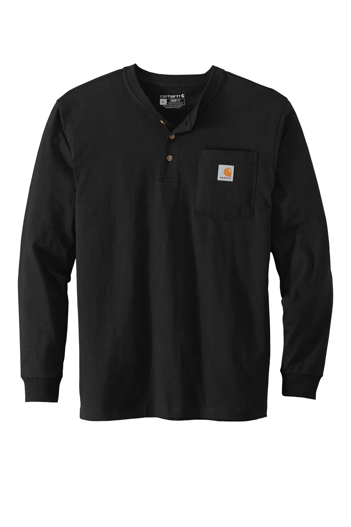 Carhartt® Long Sleeve Henley T-Shirt #CTK128