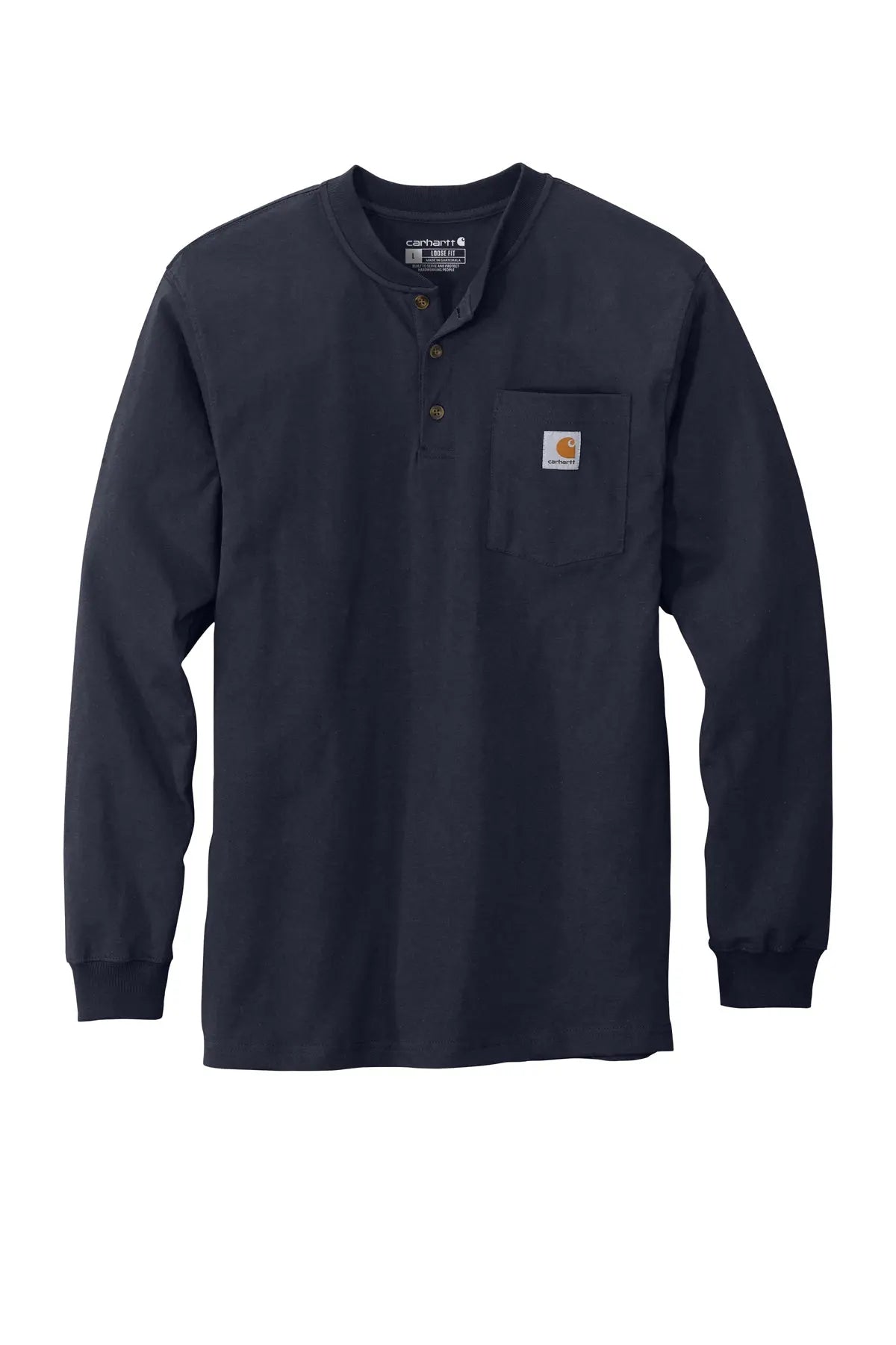 Carhartt® Long Sleeve Henley T-Shirt #CTK128