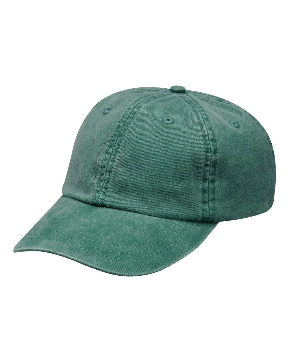 12 Adams Headwear Pigment-Dyed Dad Hat - Forest Green