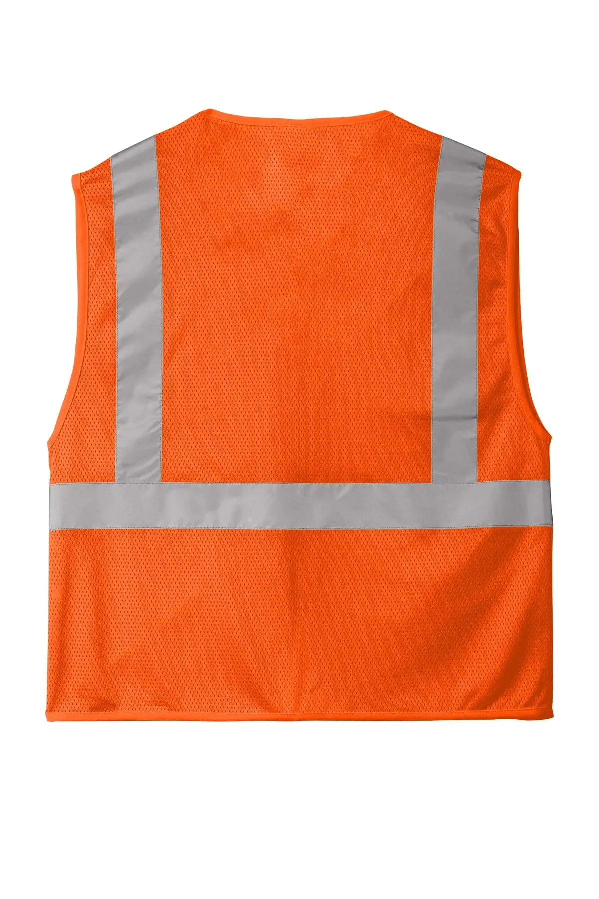 CornerStone® ANSI 107 Class 2 Economy Mesh Zippered Vest #CSV101