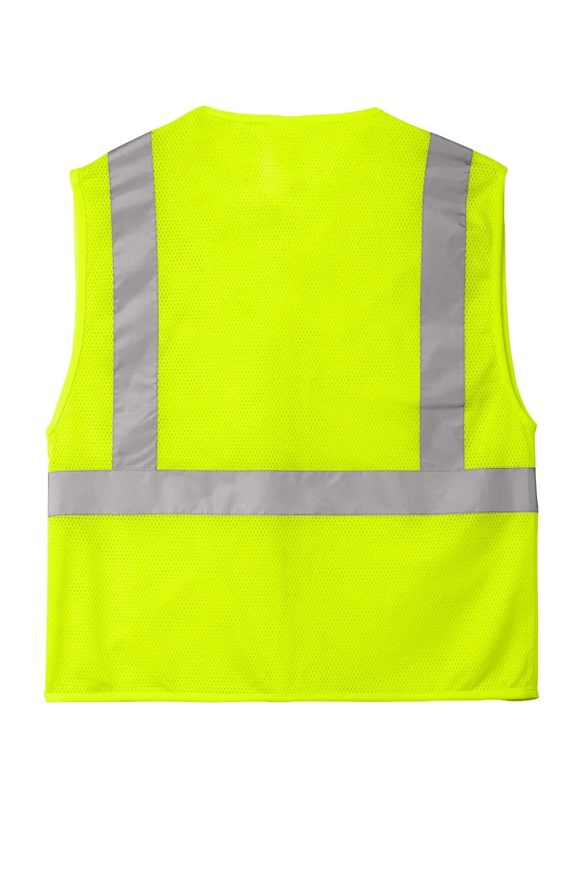 CornerStone® ANSI 107 Class 2 Economy Mesh Zippered Vest #CSV101