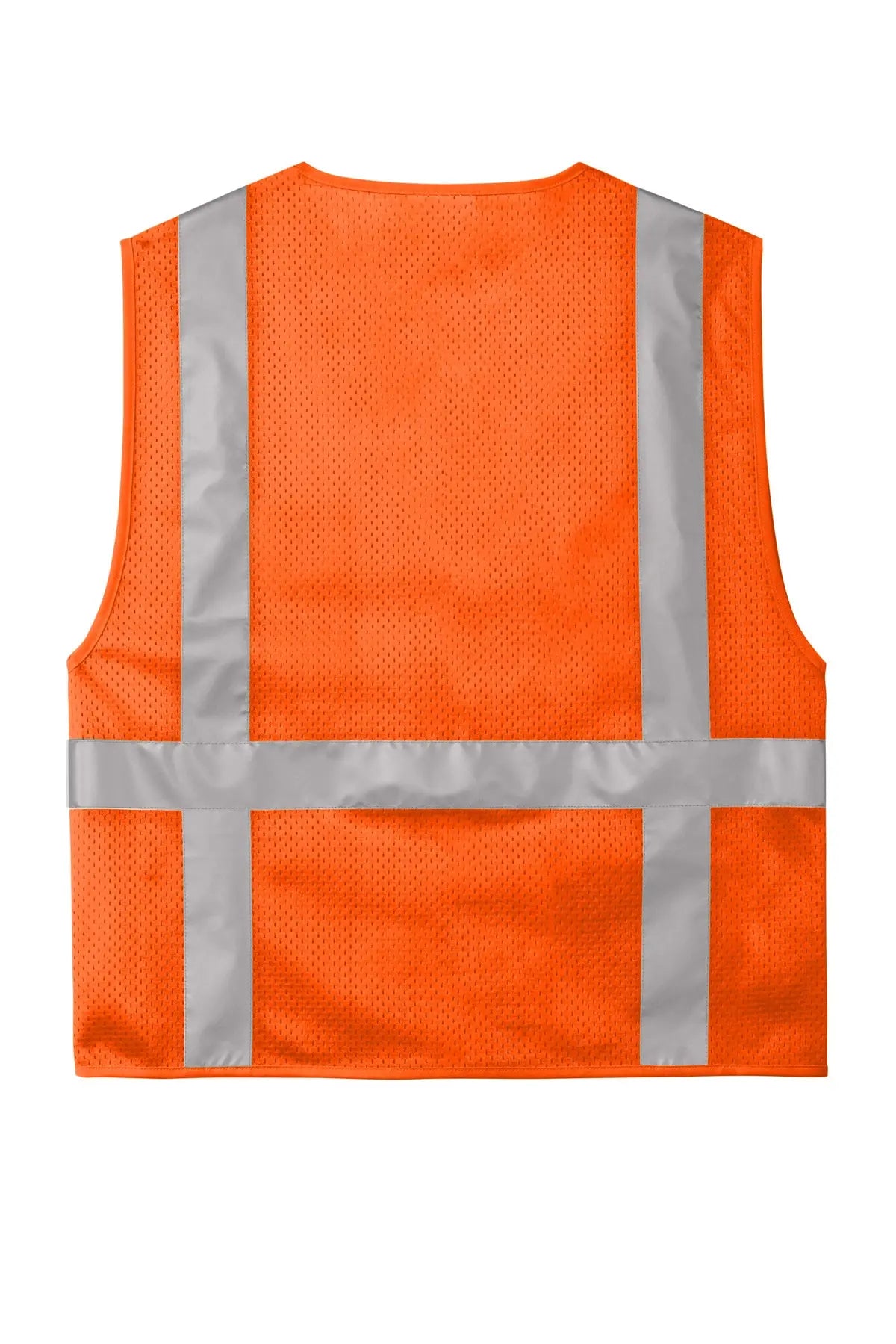 CornerStone® ANSI 107 Class 2 Mesh Six-Pocket Zippered Vest #CSV104
