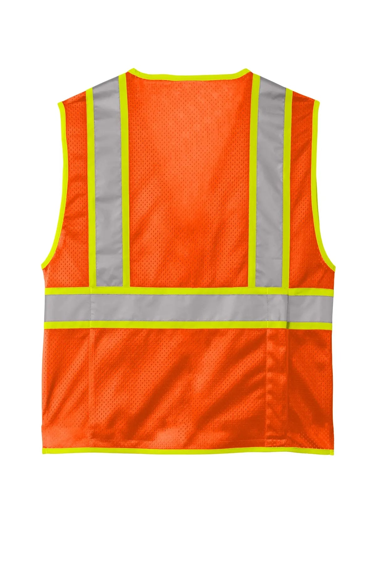 CornerStone® ANSI 107 Class 2 Surveyor Zippered Two-Tone Vest #CSV105