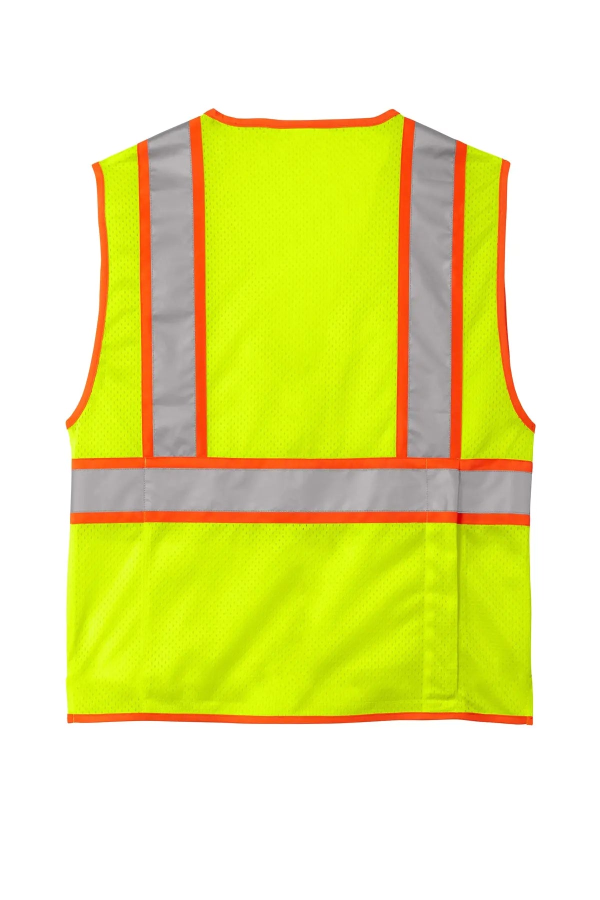CornerStone® ANSI 107 Class 2 Surveyor Zippered Two-Tone Vest #CSV105