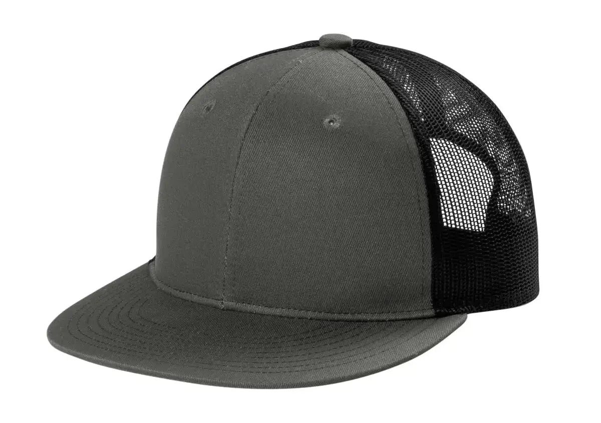 Port Authority® Snapback Flat Bill Trucker Cap #C407 Game Over Merch