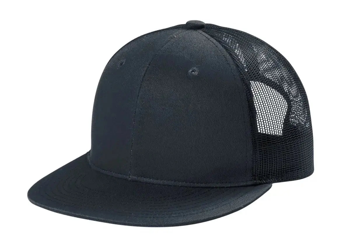 Port Authority® Snapback Flat Bill Trucker Cap #C407 Game Over Merch