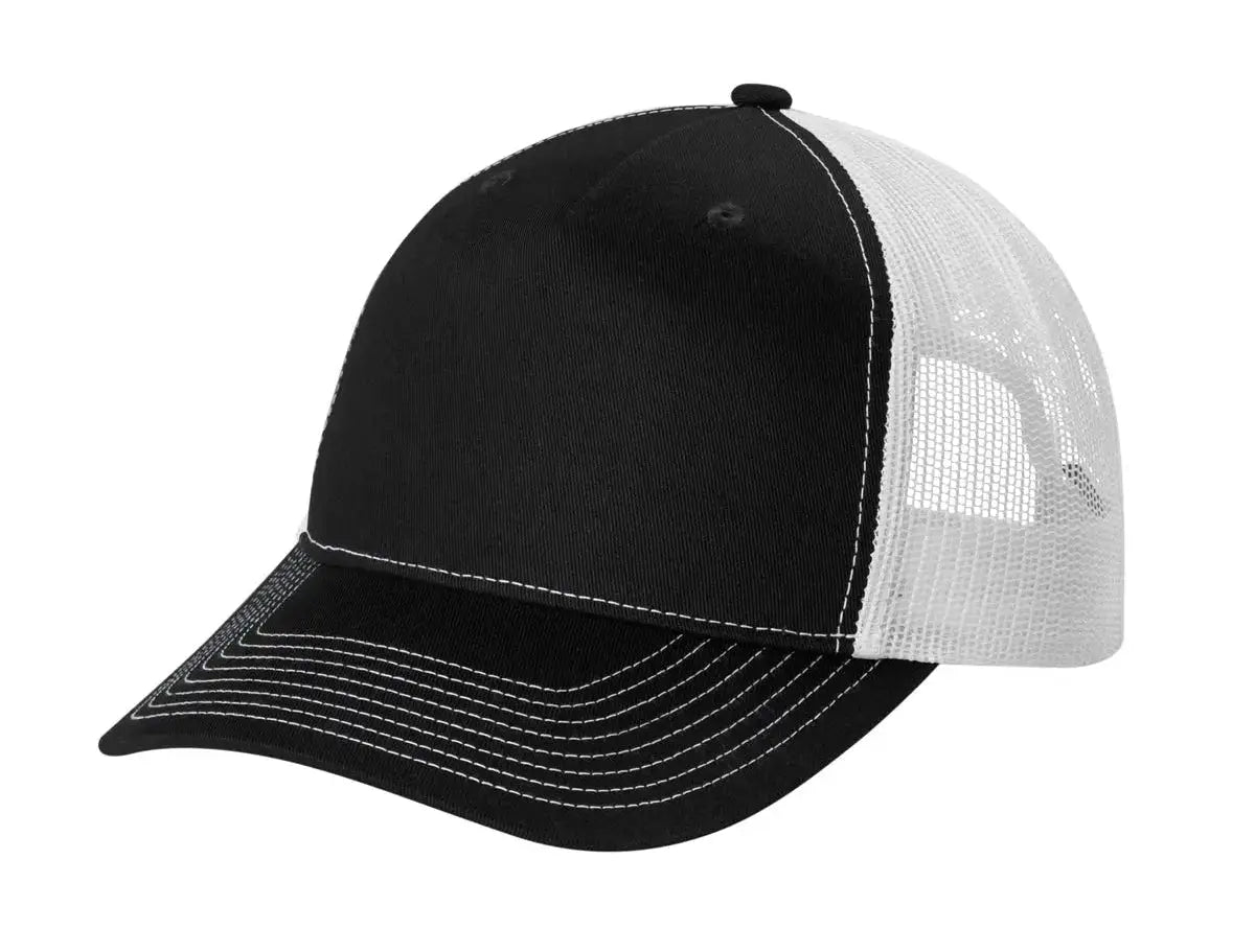 Port Authority® Snapback Five-Panel Trucker Cap #C405 Game Over Merch
