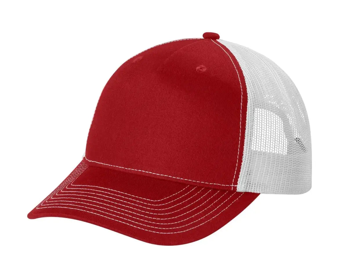 Port Authority® Snapback Five-Panel Trucker Cap #C405 Game Over Merch