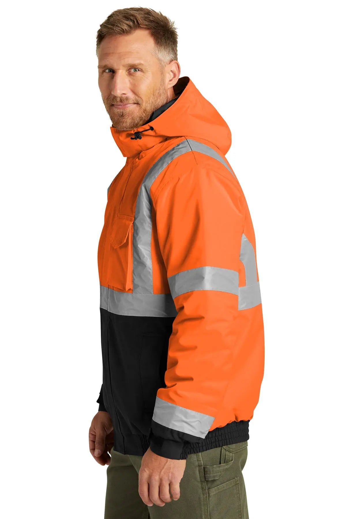 CornerStone® ANSI 107 Class 3 Economy Waterproof Insulated Bomber Jacket #CSJ500