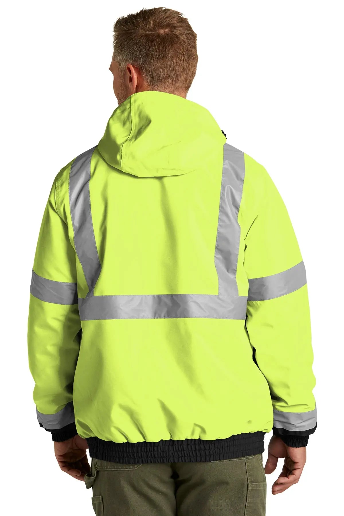 CornerStone® ANSI 107 Class 3 Economy Waterproof Insulated Bomber Jacket #CSJ500