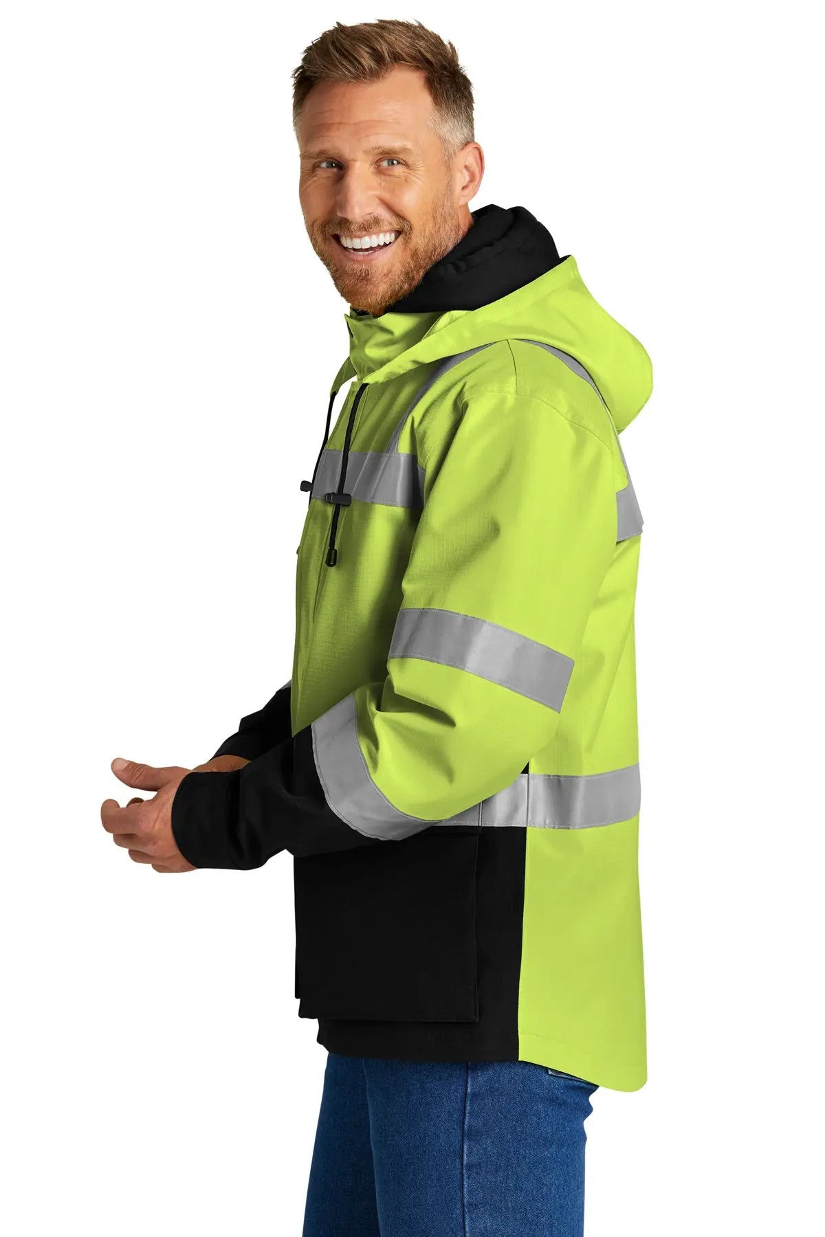 CornerStone® ANSI 107 Class 3 Waterproof Ripstop 3-In-1 Parka #CSJ502