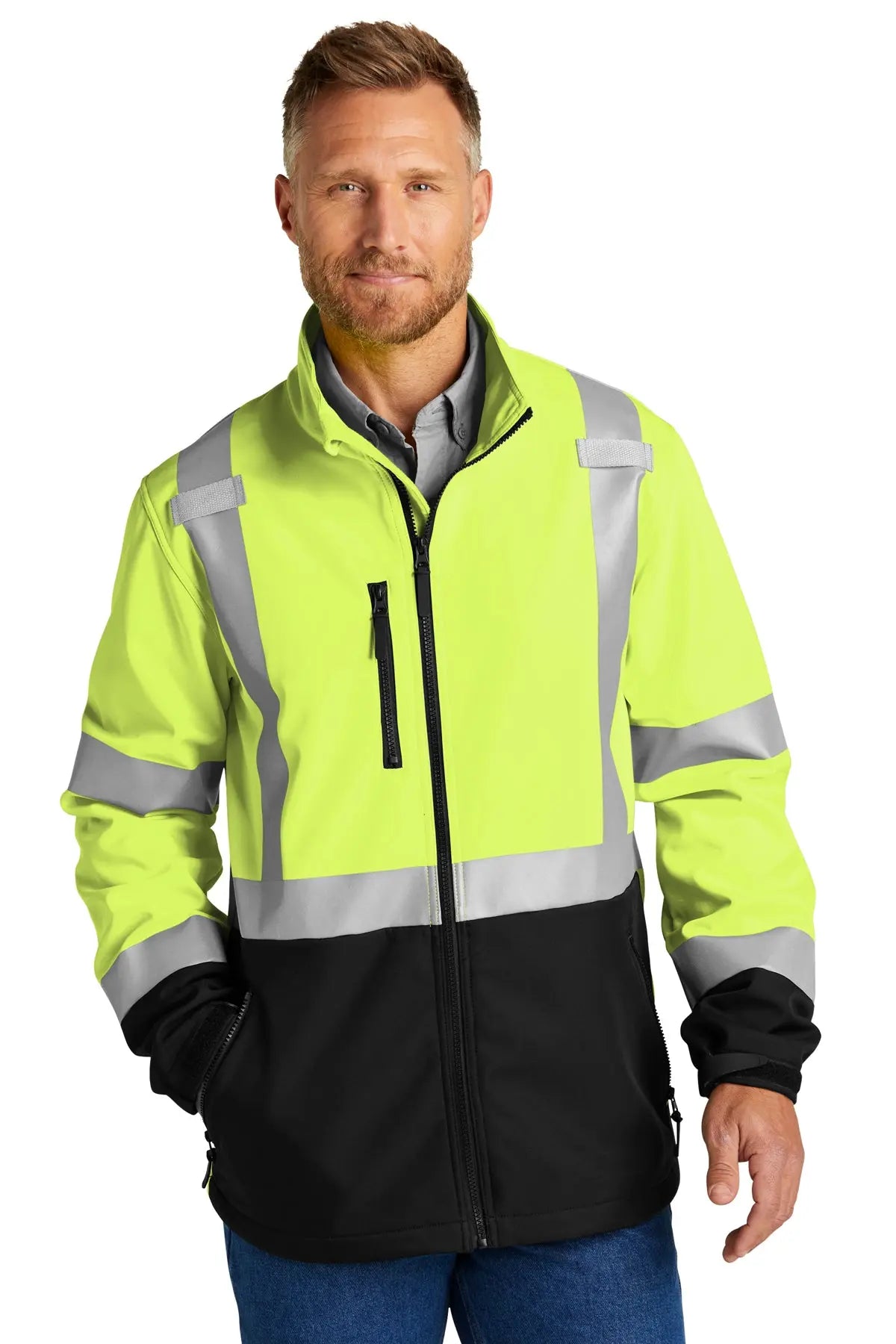CornerStone® ANSI 107 Class 3 Soft Shell Jacket #CSJ503