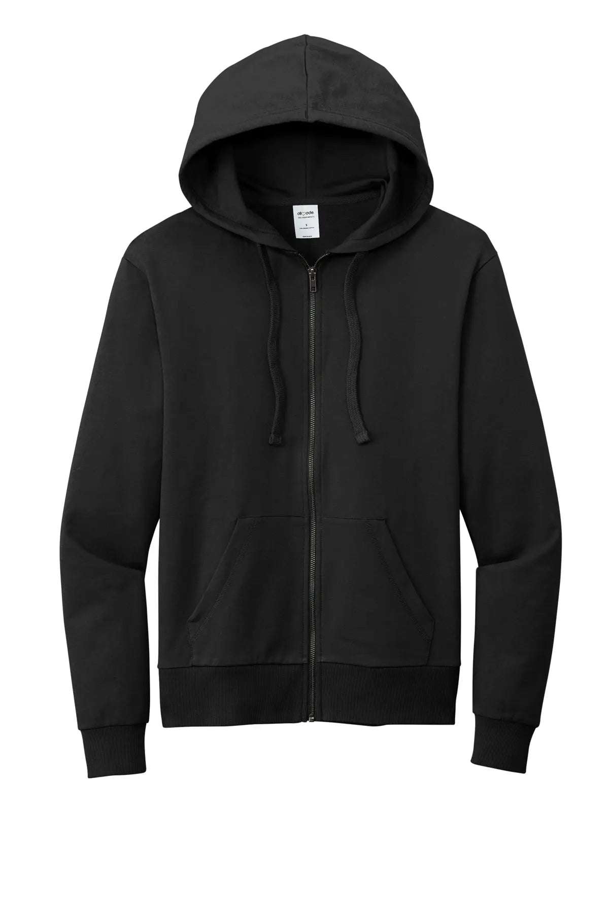 Allmade® Unisex Organic French Terry Full-Zip Hoodie #AL4002