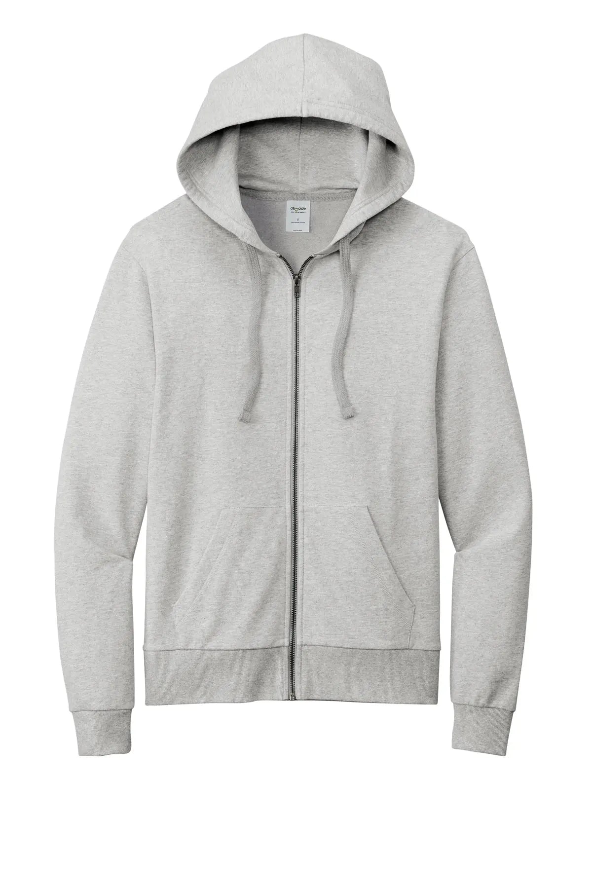 Allmade® Unisex Organic French Terry Full-Zip Hoodie #AL4002