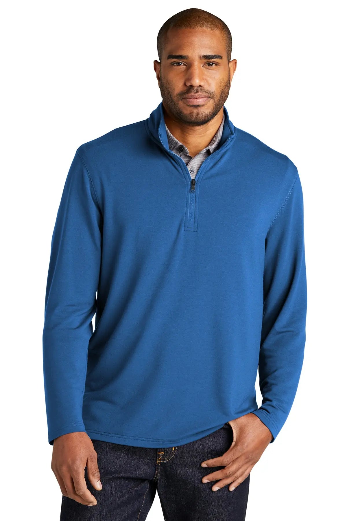Port Authority® Microterry 1/4-Zip Pullover #K825 Game Over Merch