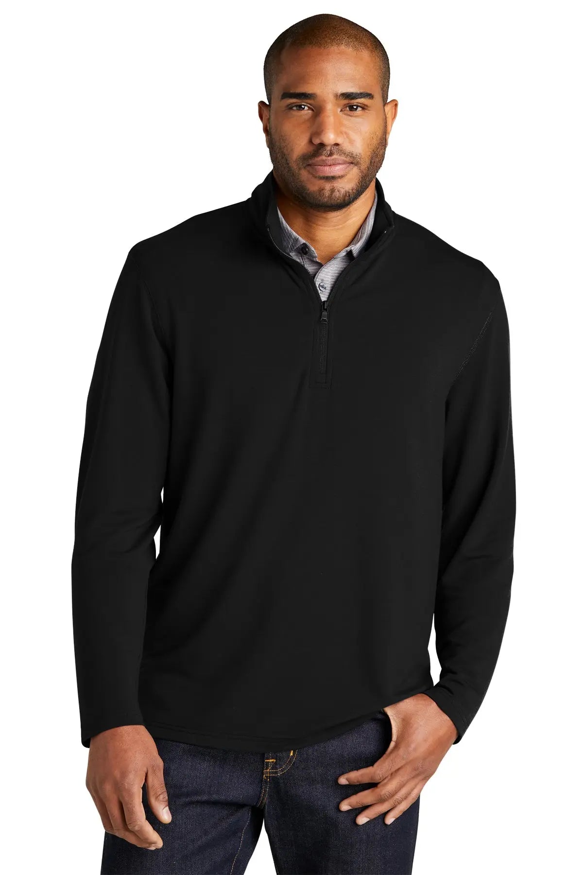 Port Authority® Microterry 1/4-Zip Pullover #K825 Game Over Merch