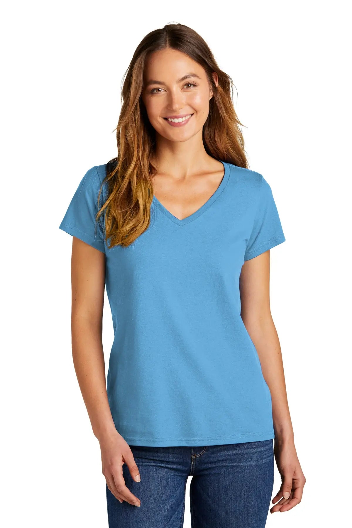 District® Women’s The Concert Tee® V-Neck #DT5002