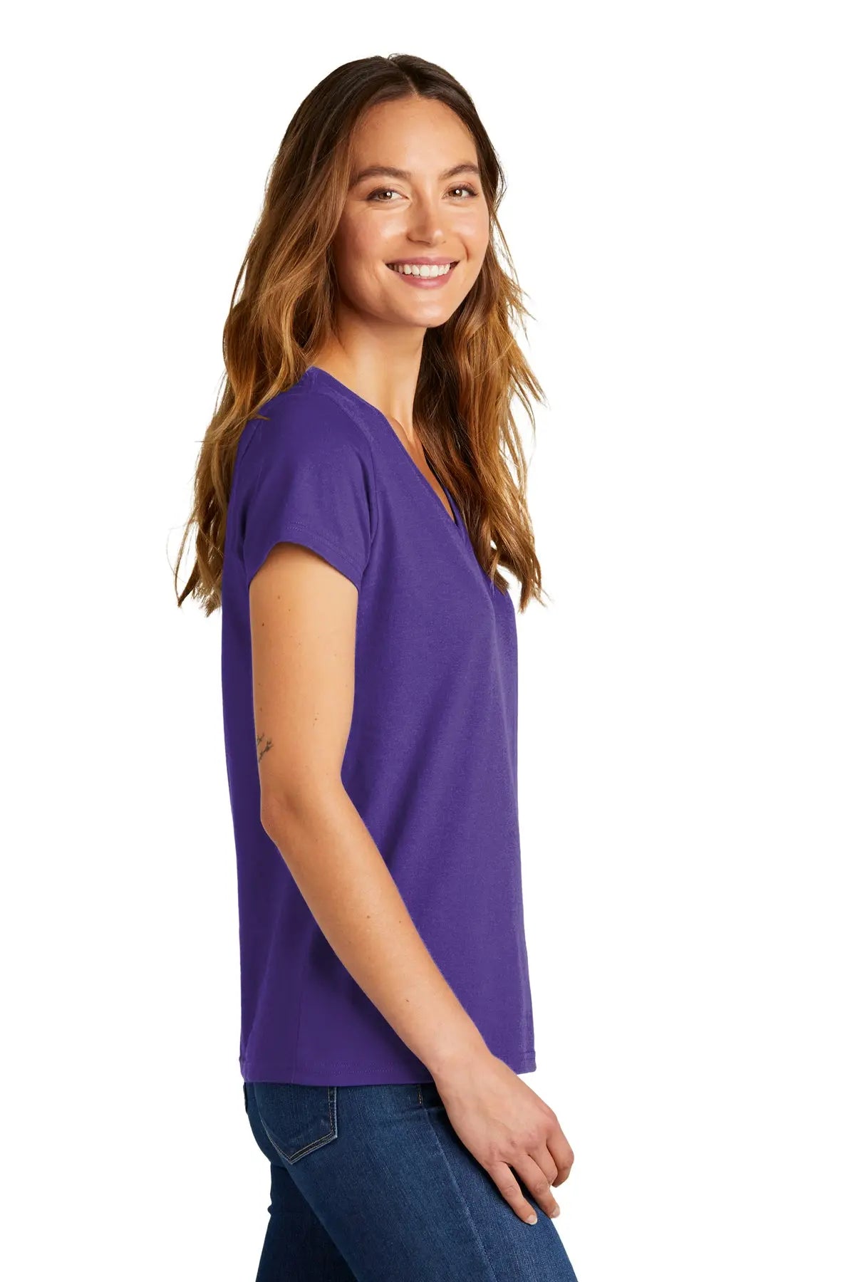 District® Women’s The Concert Tee® V-Neck #DT5002