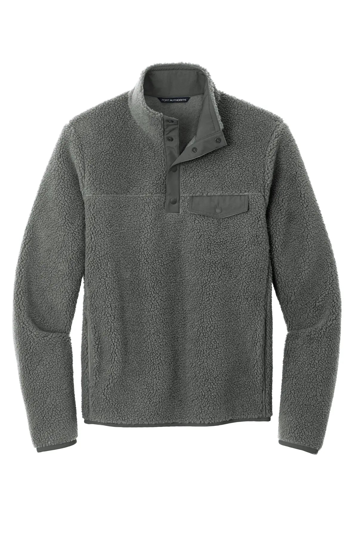 Port Authority® Camp Fleece Snap Pullover #F140 Game Over Merch