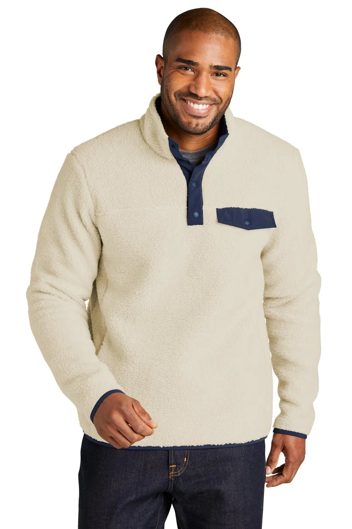 Port Authority® Camp Fleece Snap Pullover #F140 Game Over Merch