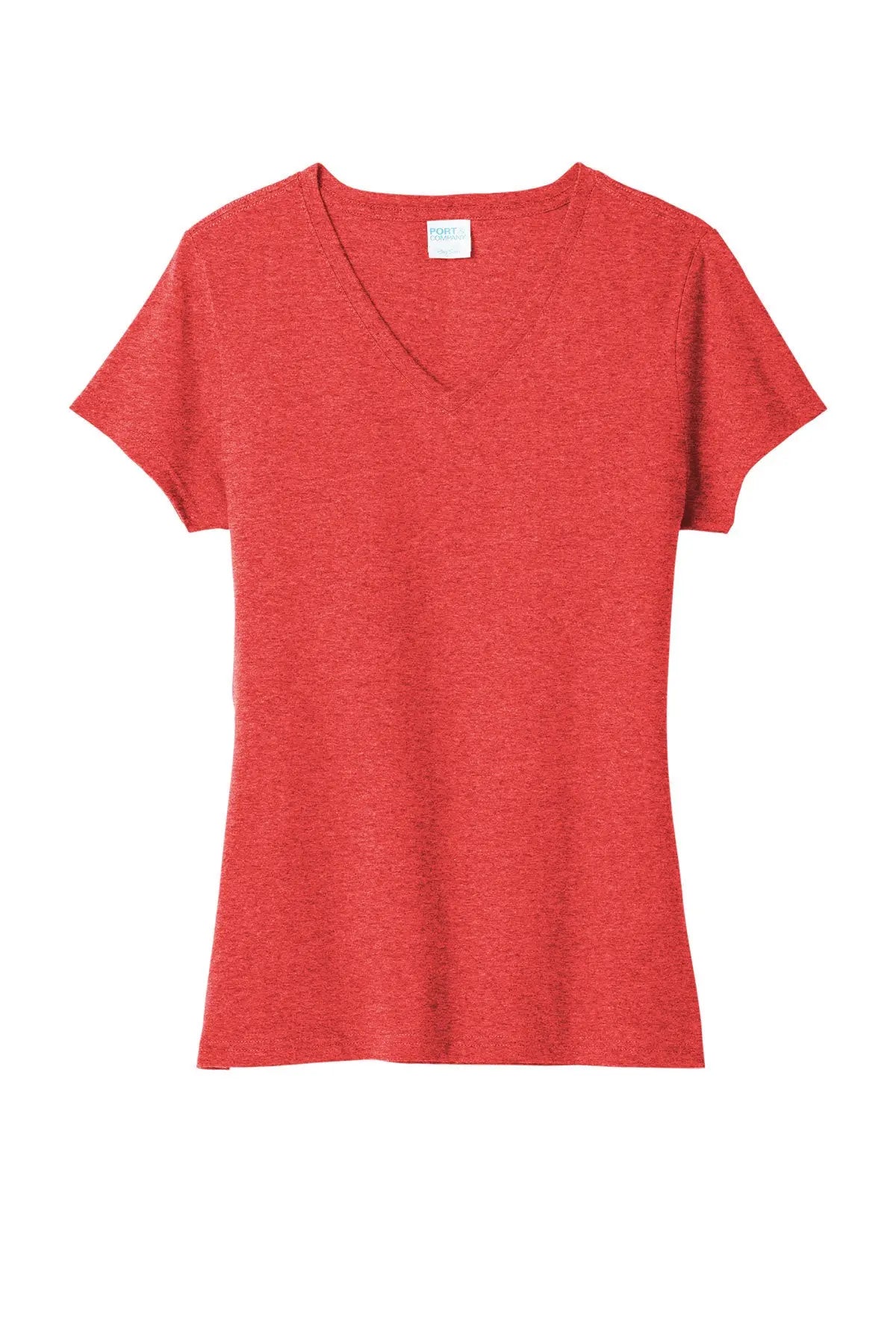 Port & Co™ Women's Tri-Blend V-Neck Tee #LPC330V